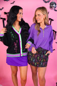 PREORDER- Levi Quarter Zip Pullover- Purple - Jess Lea Boutique