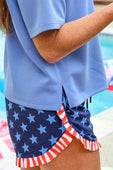 Liberty Bow Flags Luxe Top - Jess Lea Boutique