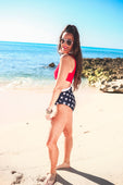 PREORDER-Liberty Island Tie Swimsuit