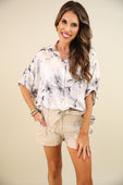 PREORDER-Look My Way Oversized Top - Jess Lea Boutique