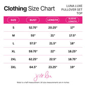 Luna Luxe Pullover Set- Chocolate - Jess Lea Boutique