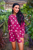 Luna Luxe Pullover Set- Pink Polka Dot - Jess Lea Boutique