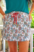 Magnolia Paisley Skort - Jess Lea Boutique