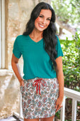 Magnolia Paisley Skort - Jess Lea Boutique