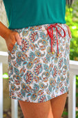 Magnolia Paisley Skort - Jess Lea Boutique