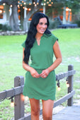 Make It Count Cap Sleeve Set- Sage - Jess Lea Boutique