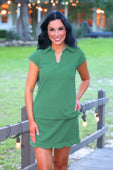Make It Count Cap Sleeve Set- Sage - Jess Lea Boutique