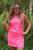 Make It Count Textured Set- Neon Pink - Jess Lea Boutique