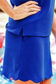 Make It Count Textured Set- Royal Blue - Jess Lea Boutique