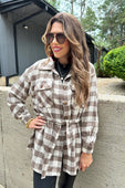 Maple Plaid Shacket