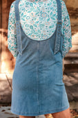 Meadow Refined Denim Jumper Dress - Jess Lea Boutique