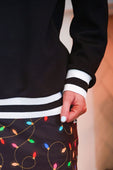 Merry & Bright Foil Luxe Pullover - Jess Lea Boutique