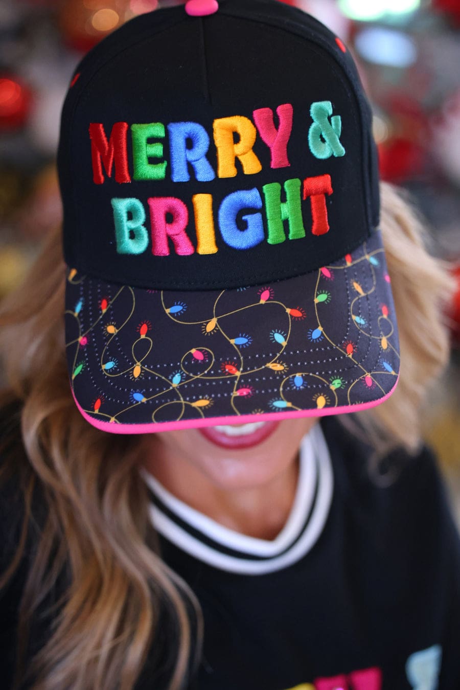 Merry & Bright Hat - Jess Lea Boutique