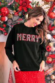Merry Leopard Luxe Pullover - Jess Lea Boutique