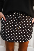 Mia Printed Pullover- After Dark Polka Dot - Jess Lea Boutique