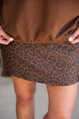 Mia Printed Pullover- Coco Leopard - Jess Lea Boutique
