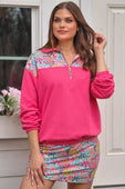 Mia Printed Pullover- Falling for Florals - Jess Lea Boutique