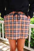 Mia Printed Pullover- Nora Plaid - Jess Lea Boutique