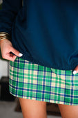 Mia Printed Pullover- Parker Plaid - Jess Lea Boutique