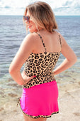 Miami Heat Tankini Swimsuit- Leopard - Jess Lea Boutique