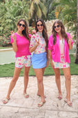 Midnight Bow Neon Pastel Skort - Jess Lea Boutique