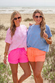 Millie Burn Out Tee- Flowers - Jess Lea Boutique