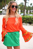 Miranda Embroidered Top - Jess Lea Boutique