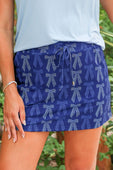 Nautical Bow Skort - Jess Lea Boutique