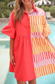 New To Town Dress, Coral - Jess Lea Boutique