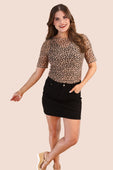 Nova Denim Skirt- Black - Jess Lea Boutique