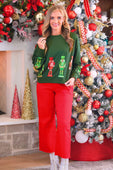 Nutcracker French Terry Pullover - Jess Lea Boutique