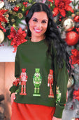 Nutcracker French Terry Pullover - Jess Lea Boutique