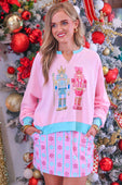 Nutcracker Vibes French Terry Pullover - Jess Lea Boutique