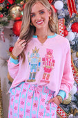 Nutcracker Vibes French Terry Pullover - Jess Lea Boutique