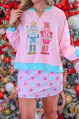 Nutcracker Vibes French Terry Pullover - Jess Lea Boutique