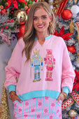 Nutcracker Vibes French Terry Pullover - Jess Lea Boutique