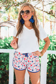 PREORDER-Oh My Stars Drawstring Everyday Shorts - Jess Lea Boutique