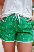 PREORDER-On Par Golf Drawstring Everyday Shorts