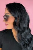 On the Bright Side Sunglasses- Black - Jess Lea Boutique