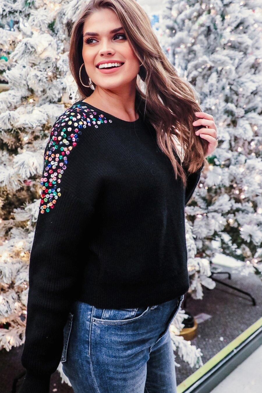 PREORDER-Party Favor Sequin Sweater