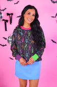 PREORDER- Party Skeletons Pullover - Jess Lea Boutique