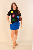 Pass The Ball Patch Top - Jess Lea Boutique