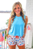 Patriotic Popsicles Everyday Shorts - Jess Lea Boutique