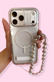 Pearl Hearts Phone Chain - Jess Lea Boutique