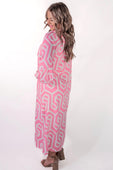 Perfect Illusion Button Down Dress