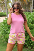 Pink Lemonade Everyday Shorts - Jess Lea Boutique