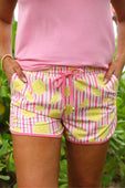 Pink Lemonade Everyday Shorts - Jess Lea Boutique