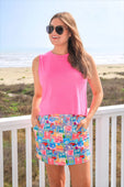 Postmarked in Paradise Skort - Jess Lea Boutique
