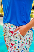 PREORDER-All Things Texas Drawstring Everyday Shorts