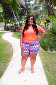 PREORDER-Arizona Skies Drawstring Everyday Shorts
